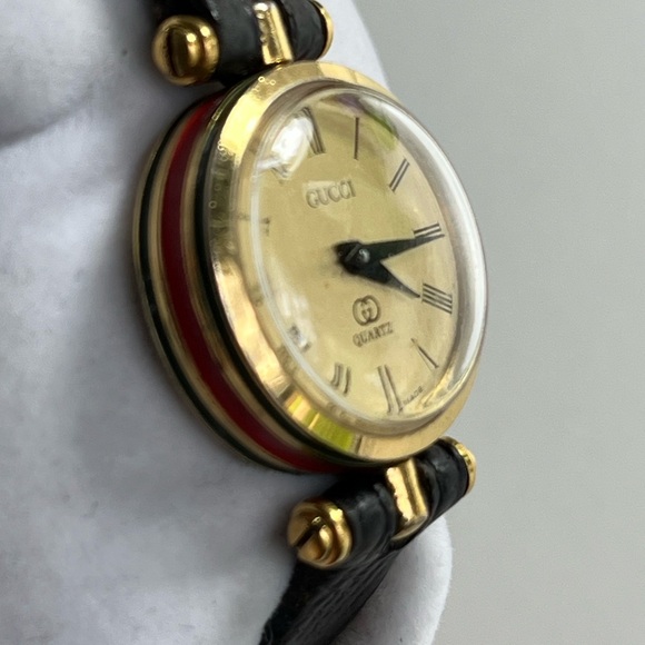 Gucci stacked Sherry line, dome type acrylic window! From 80’s - Picture 3 of 12